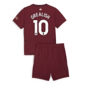 Manchester City Jack Grealish #10 Replika Tredjetröja Barn 2024-25 Kortärmad (+ byxor)