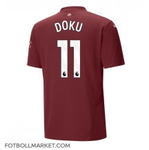 Manchester City Jeremy Doku #11 Replika Tredjetröja 2024-25 Kortärmad