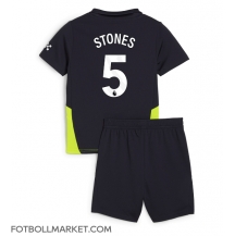 Manchester City John Stones #5 Replika Bortatröja Barn 2024-25 Kortärmad (+ byxor)