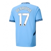 Manchester City Kevin De Bruyne #17 Replika Hemmatröja 2024-25 Kortärmad