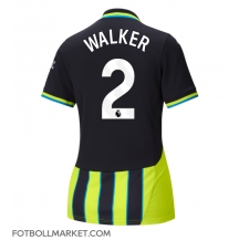 Manchester City Kyle Walker #2 Replika Bortatröja Dam 2024-25 Kortärmad