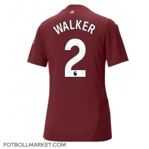 Manchester City Kyle Walker #2 Replika Tredjetröja Dam 2024-25 Kortärmad