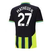 Manchester City Matheus Nunes #27 Replika Bortatröja 2024-25 Kortärmad