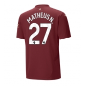 Manchester City Matheus Nunes #27 Replika Tredjetröja 2024-25 Kortärmad