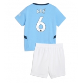 Manchester City Nathan Ake #6 Replika Hemmatröja Barn 2024-25 Kortärmad (+ byxor)