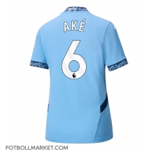 Manchester City Nathan Ake #6 Replika Hemmatröja Dam 2024-25 Kortärmad