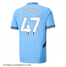 Manchester City Phil Foden #47 Replika Hemmatröja 2024-25 Kortärmad