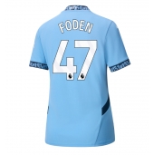 Manchester City Phil Foden #47 Replika Hemmatröja Dam 2024-25 Kortärmad