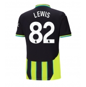 Manchester City Rico Lewis #82 Replika Bortatröja 2024-25 Kortärmad