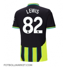 Manchester City Rico Lewis #82 Replika Bortatröja 2024-25 Kortärmad