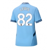 Manchester City Rico Lewis #82 Replika Hemmatröja Dam 2024-25 Kortärmad