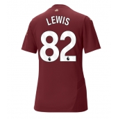 Manchester City Rico Lewis #82 Replika Tredjetröja Dam 2024-25 Kortärmad