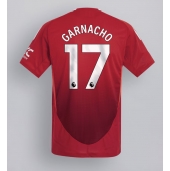 Manchester United Alejandro Garnacho #17 Replika Hemmatröja 2024-25 Kortärmad