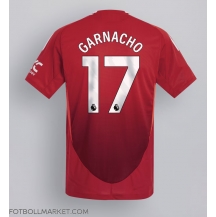 Manchester United Alejandro Garnacho #17 Replika Hemmatröja 2024-25 Kortärmad