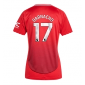 Manchester United Alejandro Garnacho #17 Replika Hemmatröja Dam 2024-25 Kortärmad