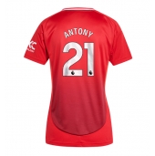 Manchester United Antony #21 Replika Hemmatröja Dam 2024-25 Kortärmad