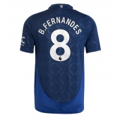 Manchester United Bruno Fernandes #8 Replika Bortatröja 2024-25 Kortärmad