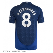 Manchester United Bruno Fernandes #8 Replika Bortatröja 2024-25 Kortärmad