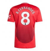 Manchester United Bruno Fernandes #8 Replika Hemmatröja 2024-25 Kortärmad