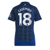 Manchester United Casemiro #18 Replika Bortatröja Dam 2024-25 Kortärmad