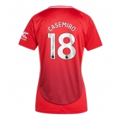 Manchester United Casemiro #18 Replika Hemmatröja Dam 2024-25 Kortärmad