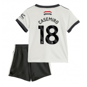 Manchester United Casemiro #18 Replika Tredjetröja Barn 2024-25 Kortärmad (+ byxor)