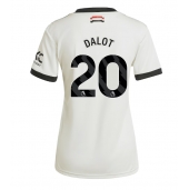 Manchester United Diogo Dalot #20 Replika Tredjetröja Dam 2024-25 Kortärmad