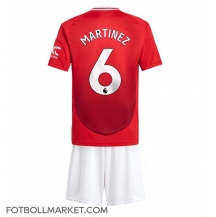 Manchester United Lisandro Martinez #6 Replika Hemmatröja Barn 2024-25 Kortärmad (+ byxor)