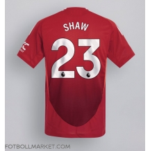 Manchester United Luke Shaw #23 Replika Hemmatröja 2024-25 Kortärmad