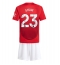 Manchester United Luke Shaw #23 Replika Hemmatröja Barn 2024-25 Kortärmad (+ byxor)