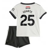 Manchester United Manuel Ugarte #25 Replika Tredjetröja Barn 2024-25 Kortärmad (+ byxor)