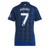 Manchester United Mason Mount #7 Replika Bortatröja Dam 2024-25 Kortärmad