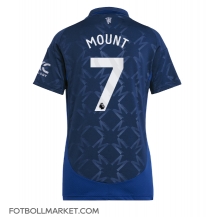 Manchester United Mason Mount #7 Replika Bortatröja Dam 2024-25 Kortärmad