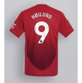 Manchester United Rasmus Hojlund #9 Replika Hemmatröja 2024-25 Kortärmad