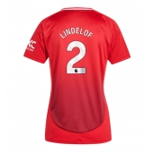 Manchester United Victor Lindelof #2 Replika Hemmatröja Dam 2024-25 Kortärmad