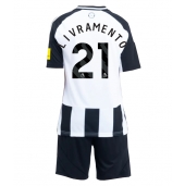 Newcastle United Tino Livramento #21 Replika Hemmatröja Barn 2024-25 Kortärmad (+ byxor)