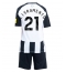 Newcastle United Tino Livramento #21 Replika Hemmatröja Barn 2024-25 Kortärmad (+ byxor)