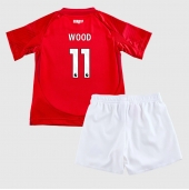 Nottingham Forest Chris Wood #11 Replika Hemmatröja Barn 2024-25 Kortärmad (+ byxor)