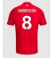 Nottingham Forest Elliot Anderson #8 Replika Hemmatröja 2024-25 Kortärmad