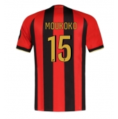 OGC Nice Youssoufa Moukoko #15 Replika Hemmatröja 2024-25 Kortärmad