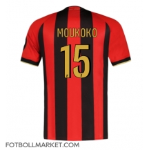 OGC Nice Youssoufa Moukoko #15 Replika Hemmatröja 2024-25 Kortärmad