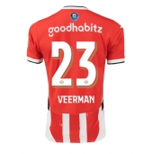 PSV Eindhoven Joey Veerman #23 Replika Hemmatröja 2024-25 Kortärmad