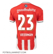 PSV Eindhoven Joey Veerman #23 Replika Hemmatröja 2024-25 Kortärmad