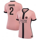 Paris Saint-Germain Achraf Hakimi #2 Replika Tredjetröja Dam 2024-25 Kortärmad