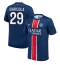 Paris Saint-Germain Bradley Barcola #29 Replika Hemmatröja 2024-25 Kortärmad