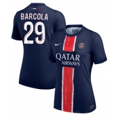 Paris Saint-Germain Bradley Barcola #29 Replika Hemmatröja Dam 2024-25 Kortärmad