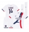 Paris Saint-Germain Desire Doue #14 Replika Bortatröja Barn 2024-25 Kortärmad (+ byxor)