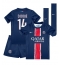 Paris Saint-Germain Desire Doue #14 Replika Hemmatröja Barn 2024-25 Kortärmad (+ byxor)