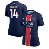 Paris Saint-Germain Desire Doue #14 Replika Hemmatröja Dam 2024-25 Kortärmad