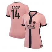 Paris Saint-Germain Desire Doue #14 Replika Tredjetröja Dam 2024-25 Kortärmad